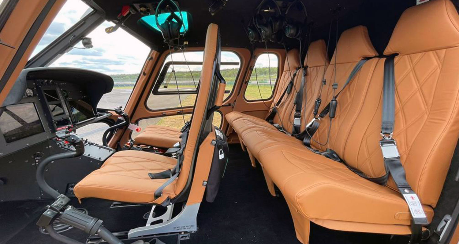 Airbus H125 cabin interior