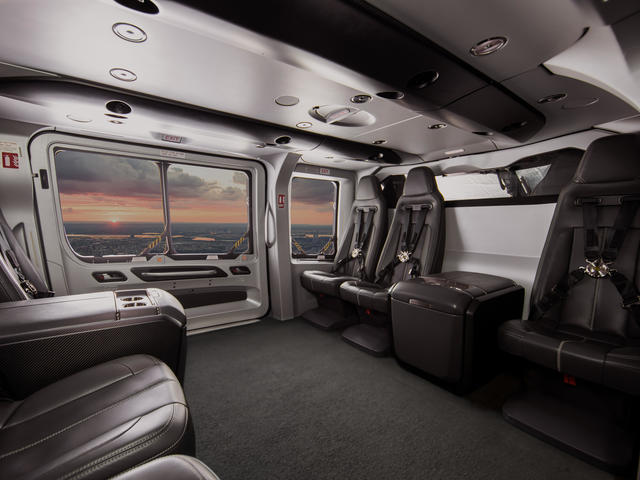 Airbus H160 cabin interior