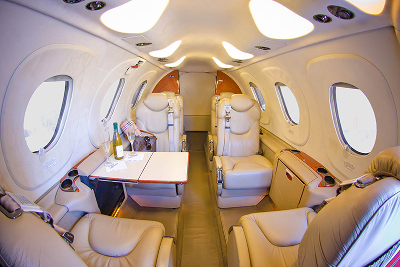 Beechcraft Premier IA cabin interior