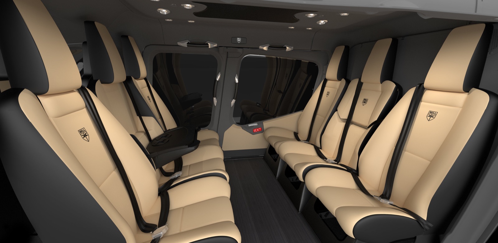 Bell 429 cabin interior