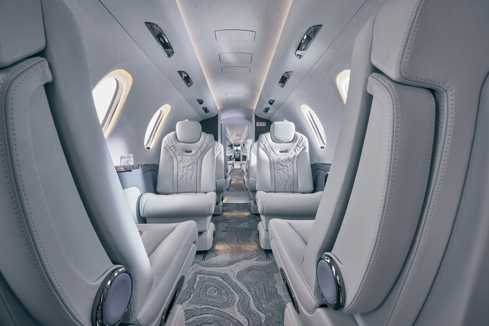 Cessna Citation Ascend cabin interior