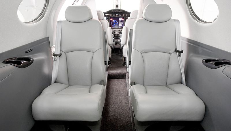 Cessna Citation Mustang cabin interior