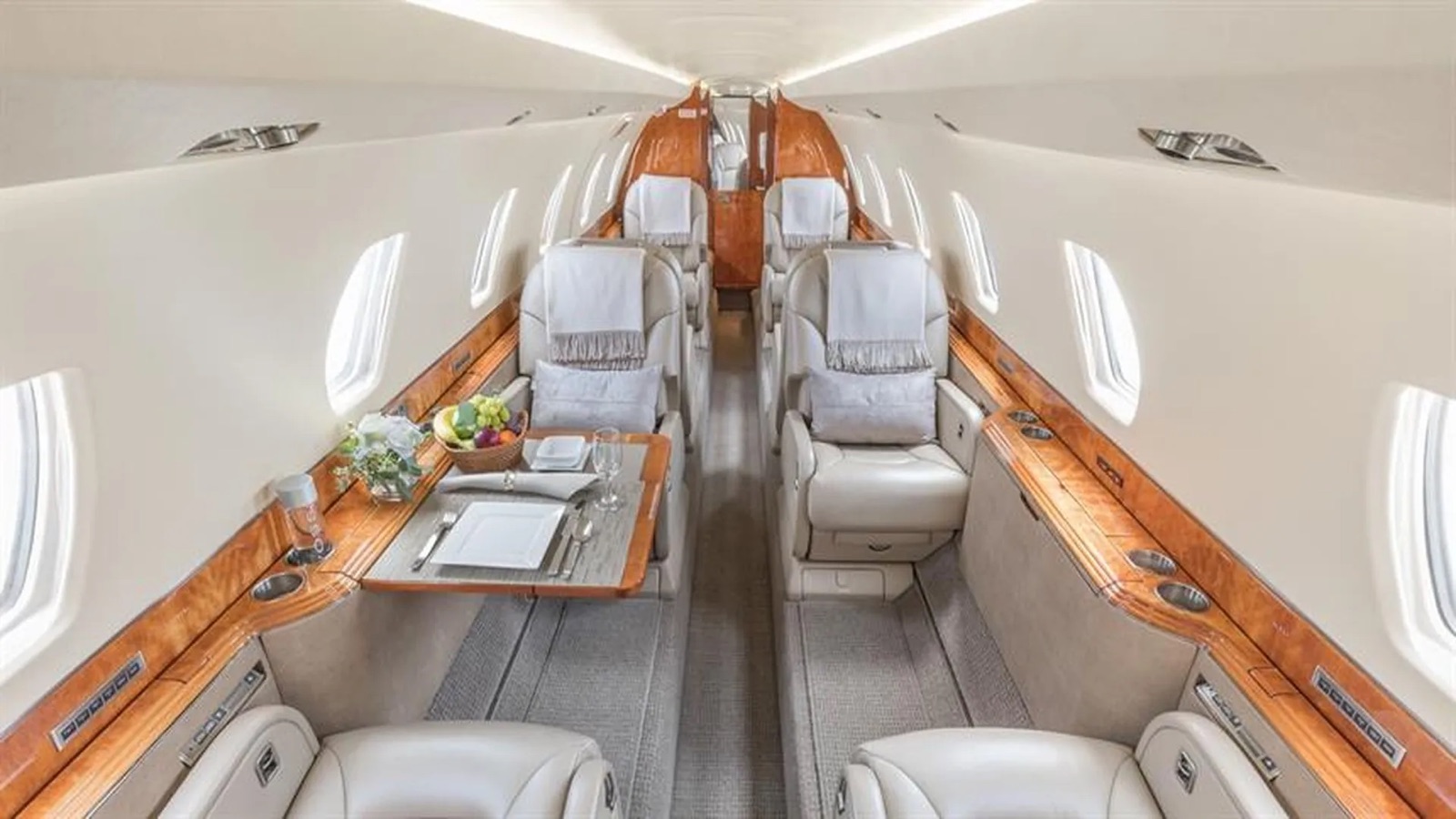 Cessna Citation X cabin interior