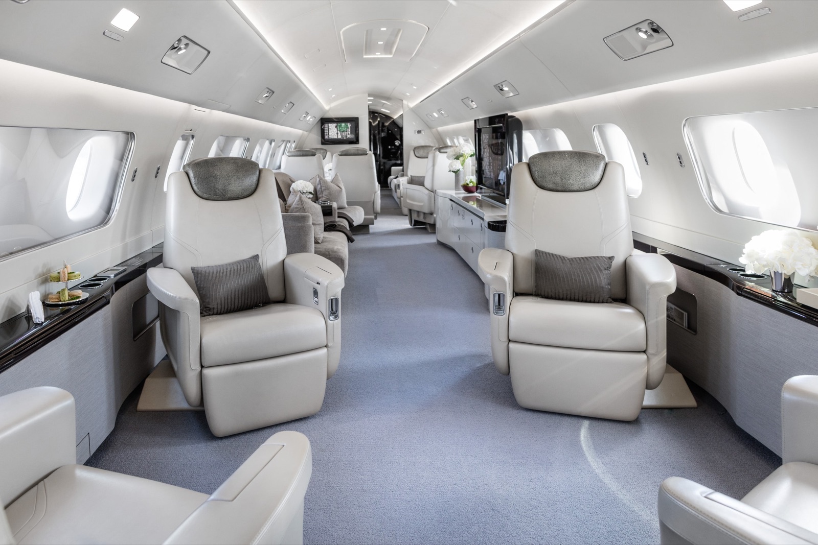 Embraer Lineage 1000E cabin interior