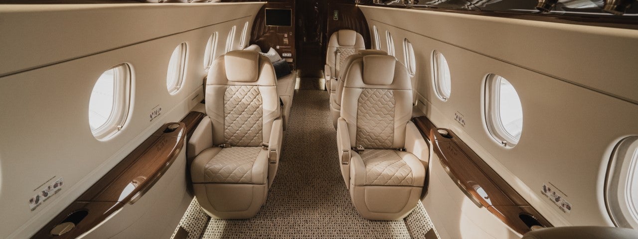 Embraer Praetor 600 cabin interior