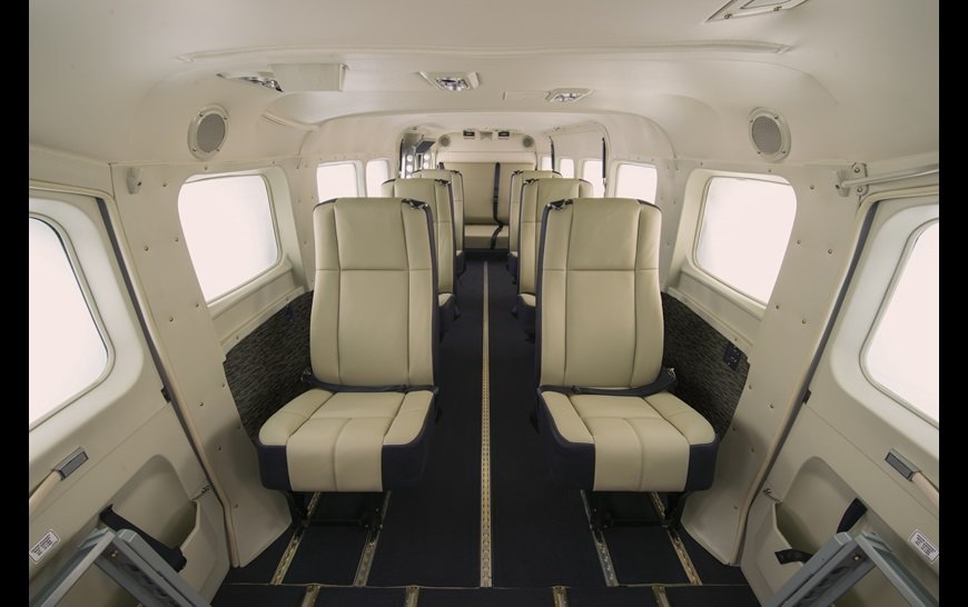 Cessna Grand Caravan EX cabin interior