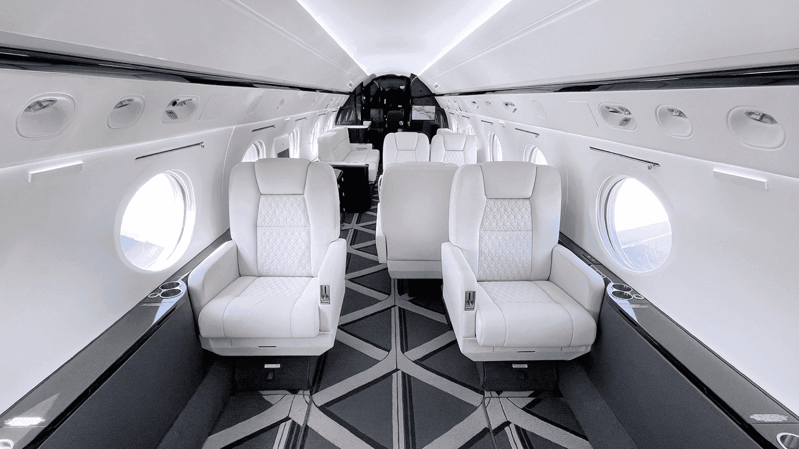 Gulfstream G-IV cabin interior