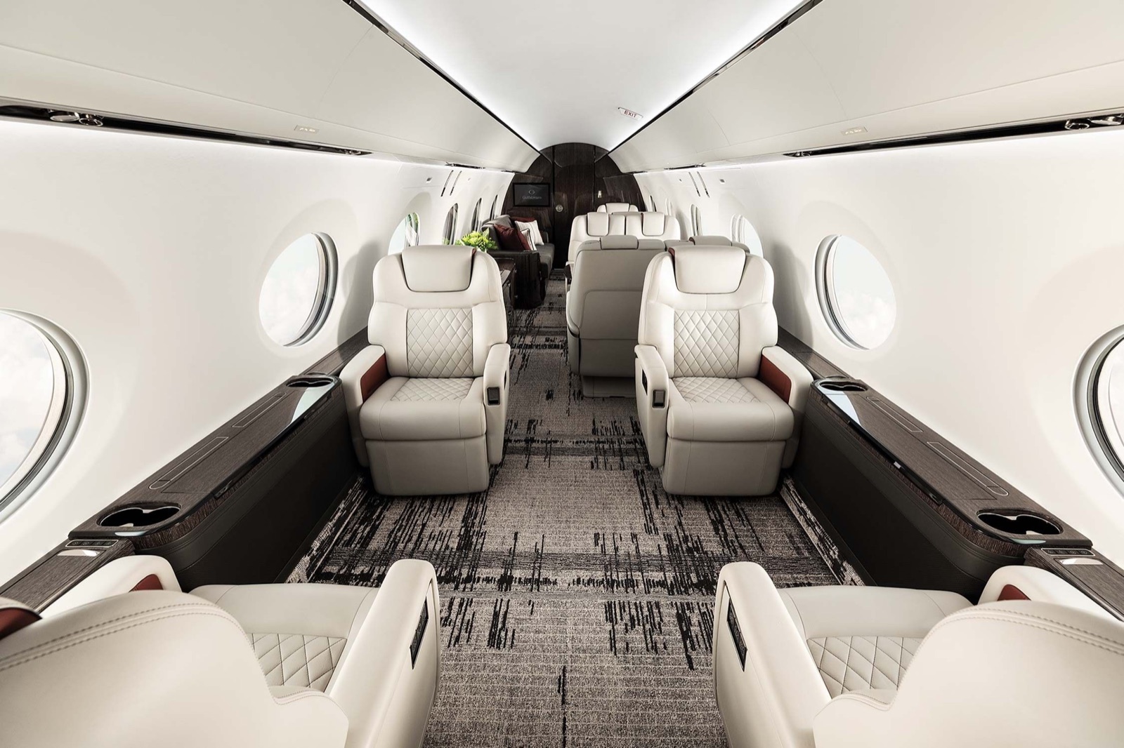 Gulfstream G600 cabin interior
