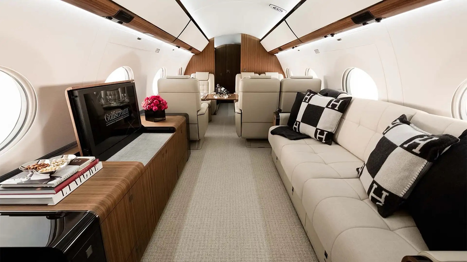 Gulfstream G650/G650ER cabin interior