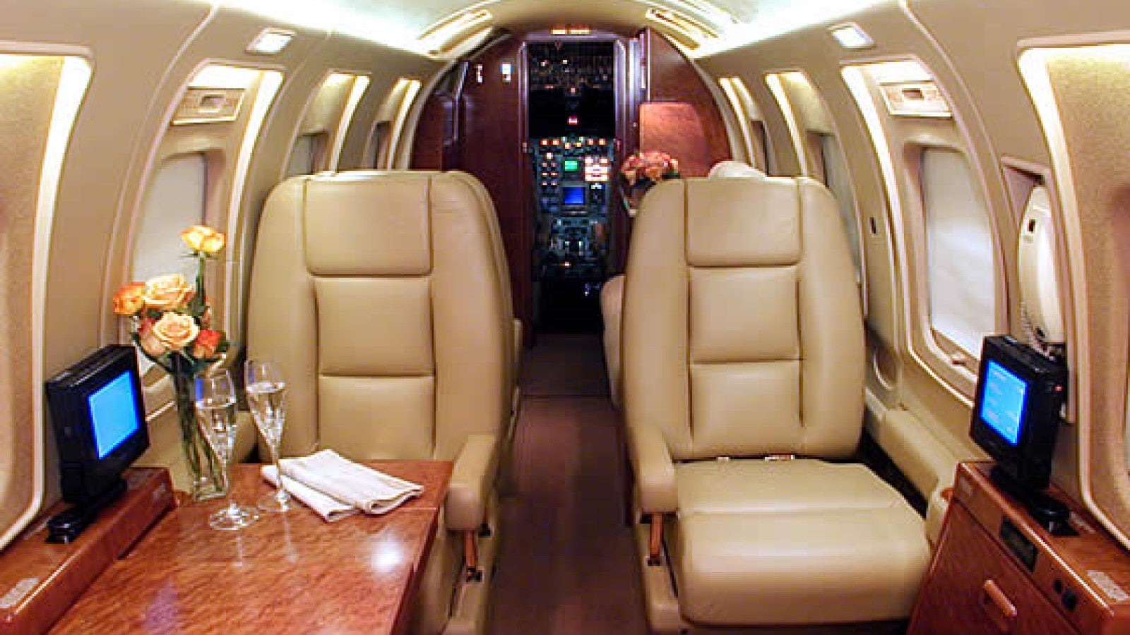 IAI Westwind 1123 cabin interior