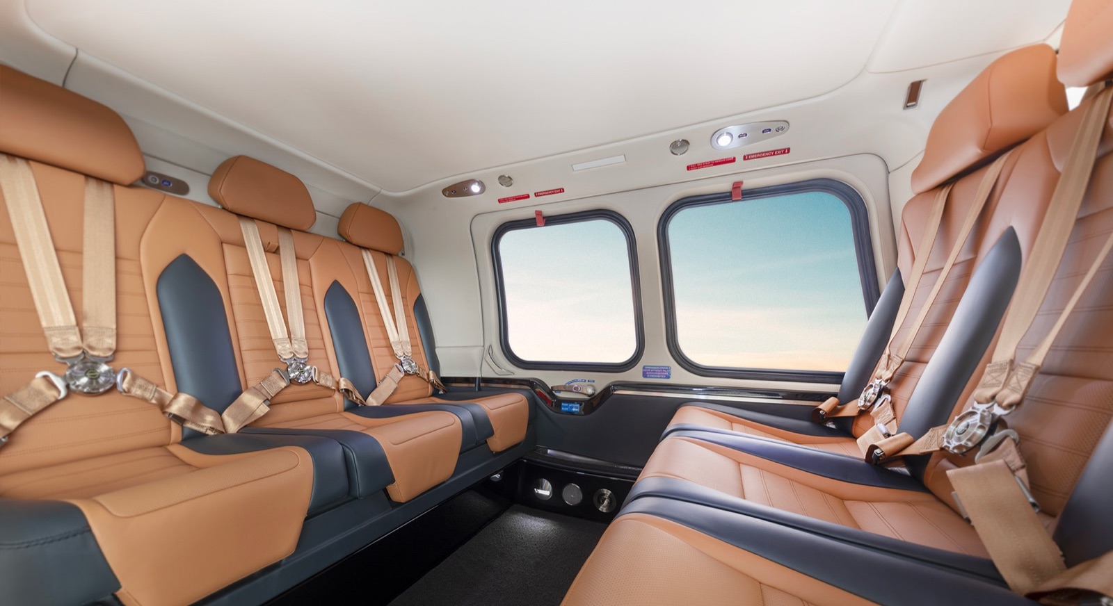 Leonardo AW109 GrandNew cabin interior