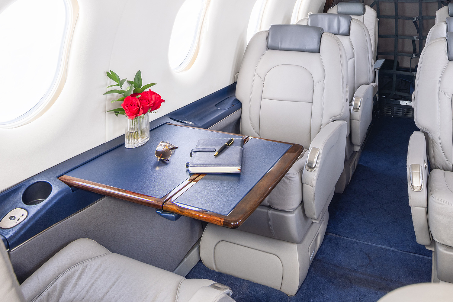 Pilatus PC-12 PRO cabin interior