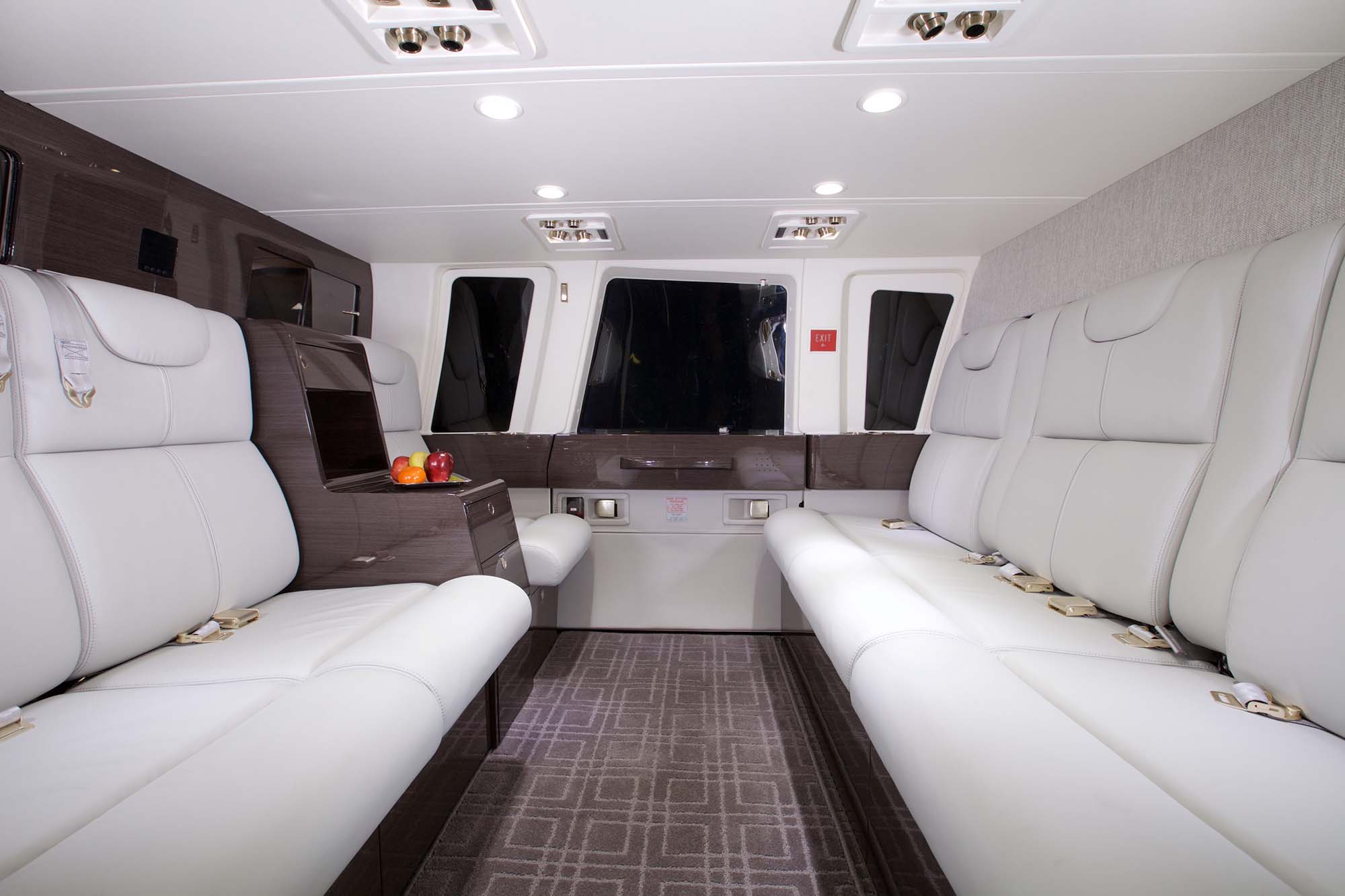 Sikorsky S-76C++ cabin interior