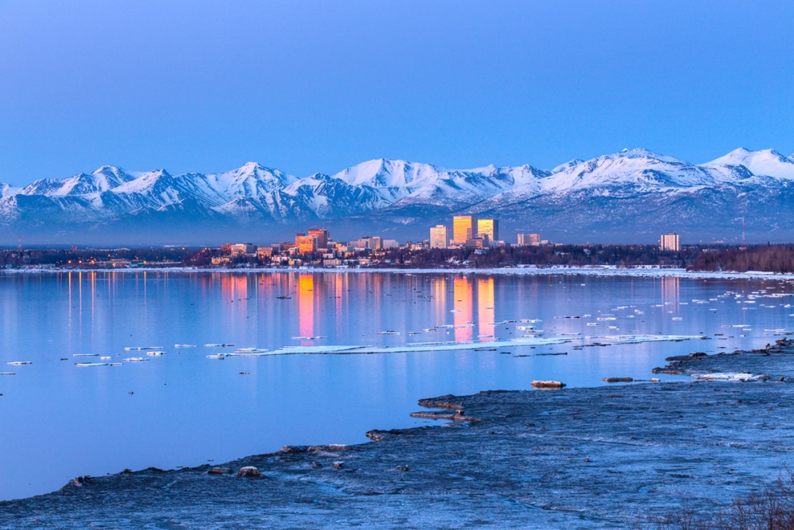 Private jet charter to Anchorage