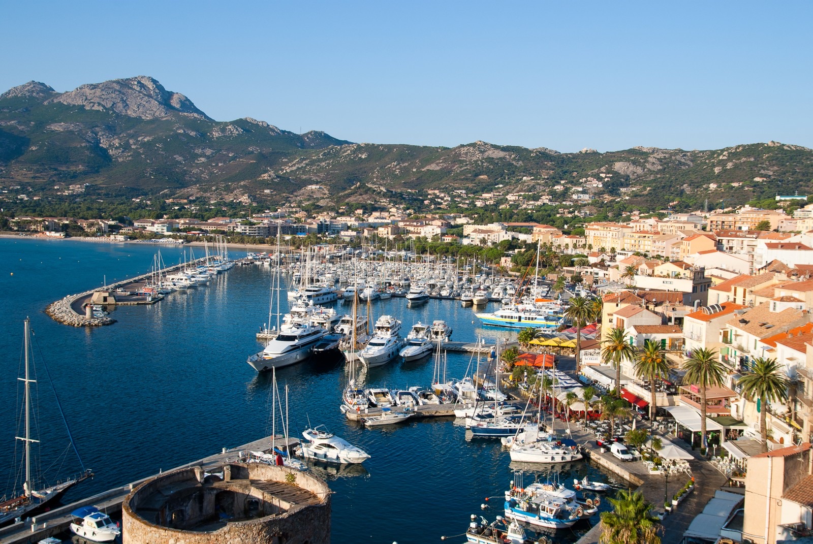 Private jet charter to Calvi