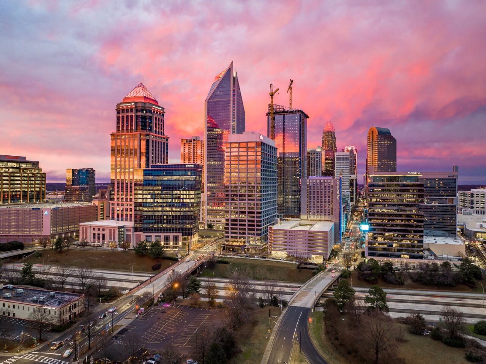 Private jet charter to Charlotte