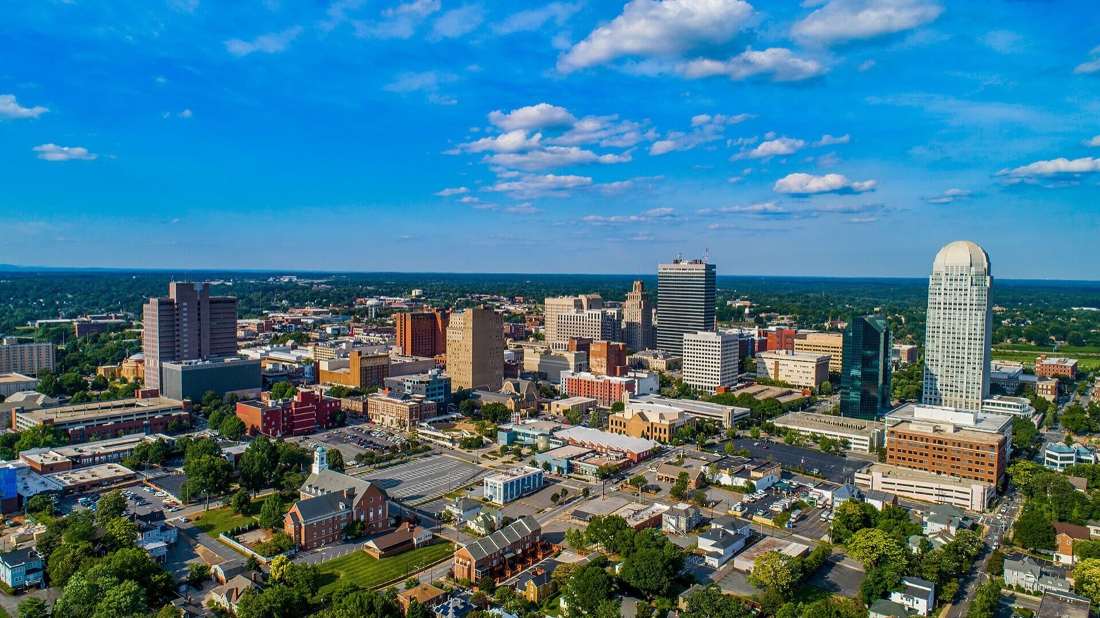 Private jet charter to Winston Salem