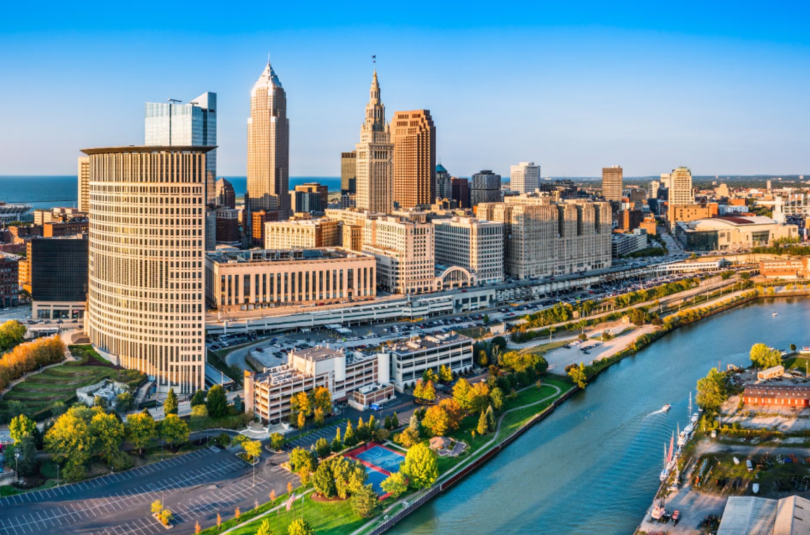 Private jet charter to Cleveland