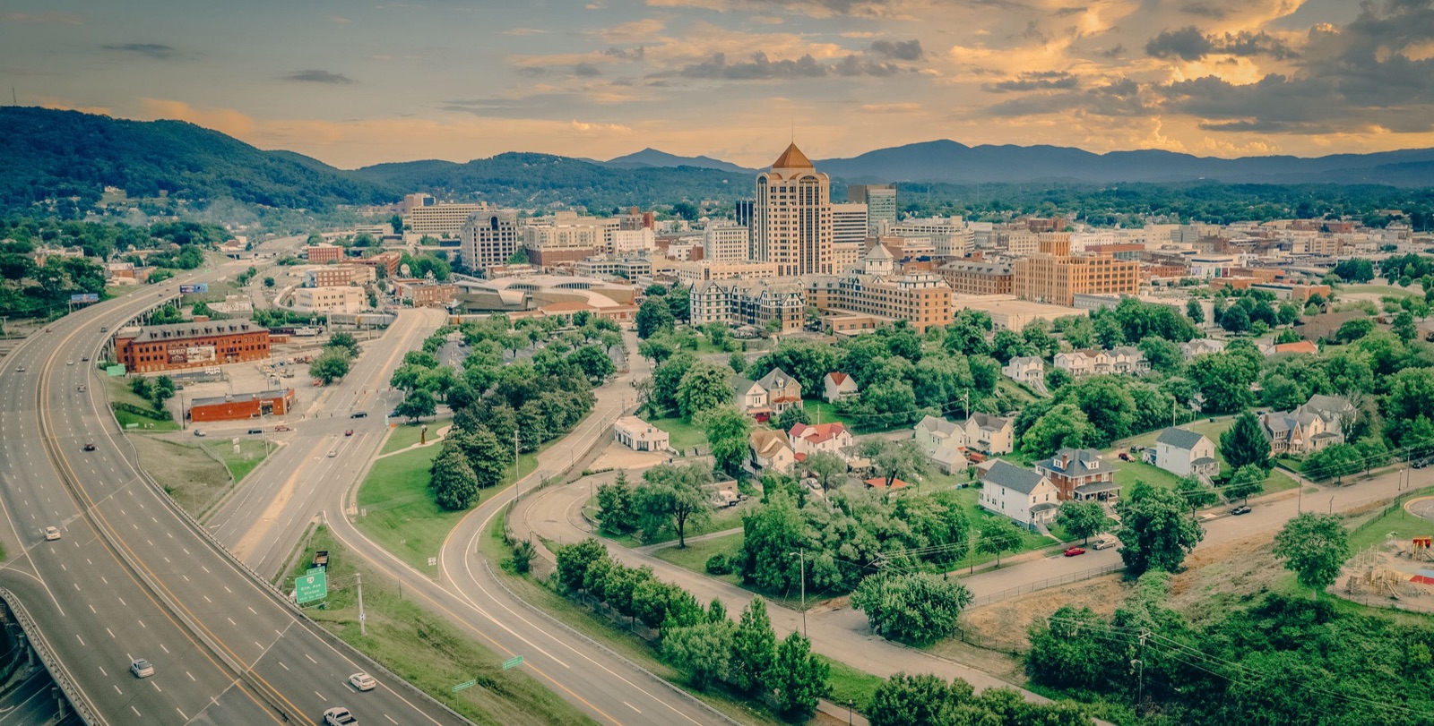 Private jet charter to Roanoke